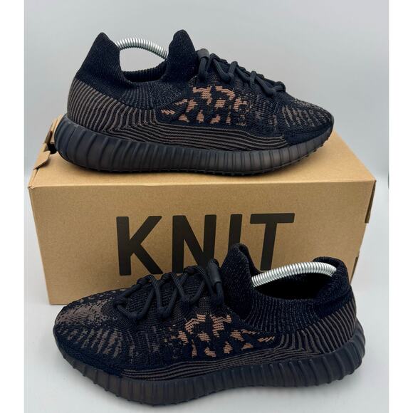 Adidas Yeezy Boost 350 V2 CMPCT Sz 8 Slate Carbon HQ6319 # 409 - Picture 3 of 8